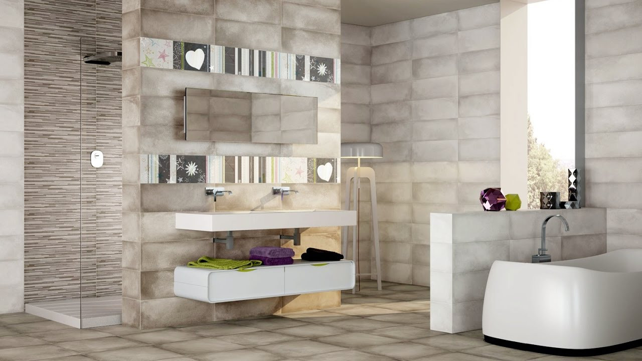 Bathroom Tiles Designs
 bathroom wall and floor tiles design ideas