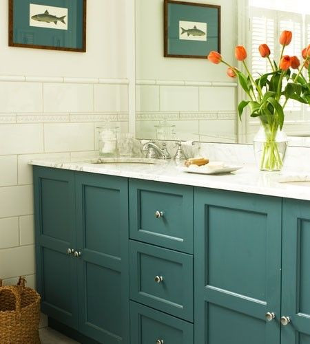 Bathroom Vanity Paint Colors
 25 Inspiring and Colorful Bathroom Vanities in 2019