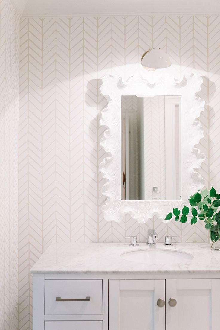 Bathroom Wallpaper Patterns
 30 Gorgeous Wallpapered Bathrooms