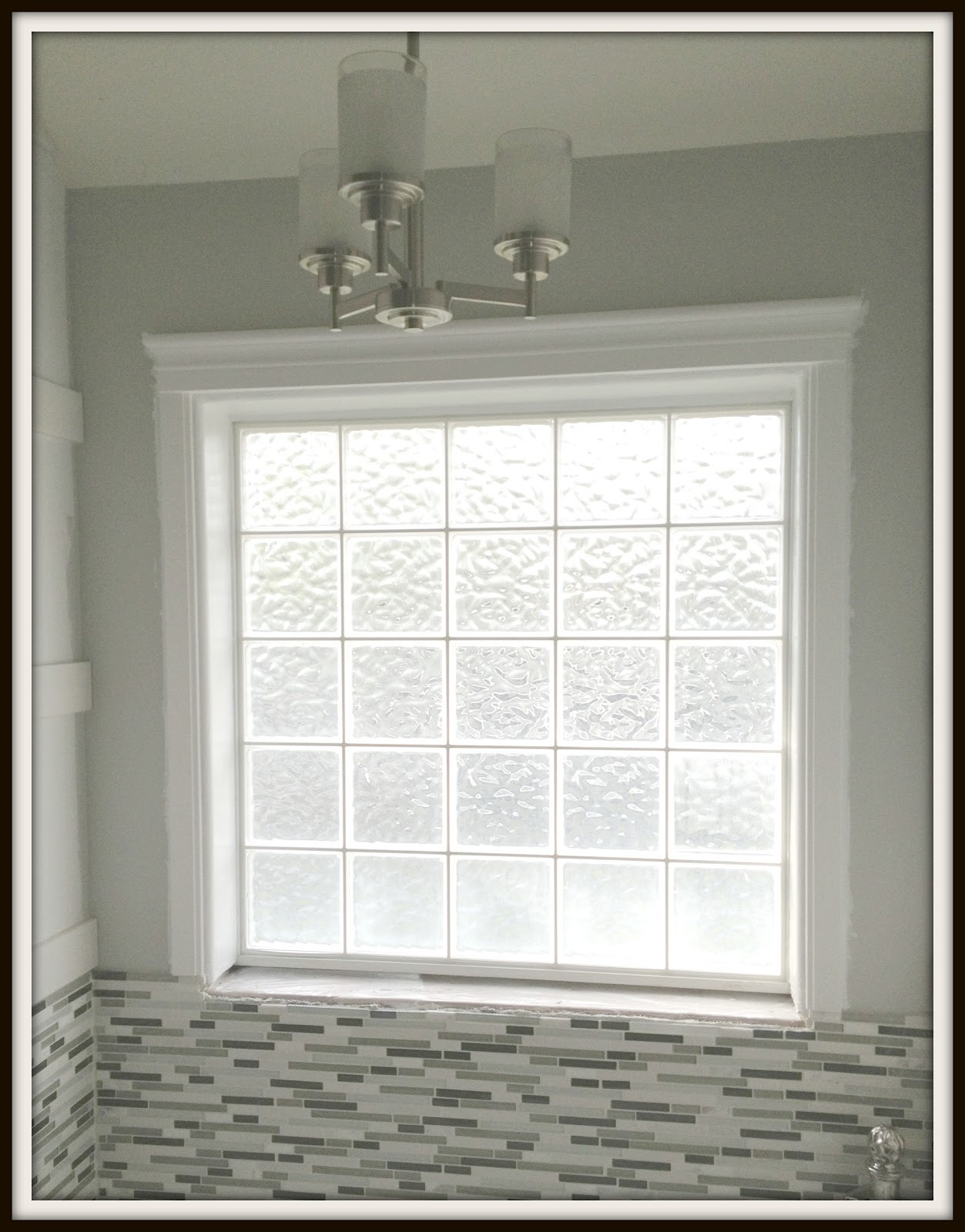 Bathroom Windows In Shower
 Engineering Life and Style Framing a Glass Block Bathroom