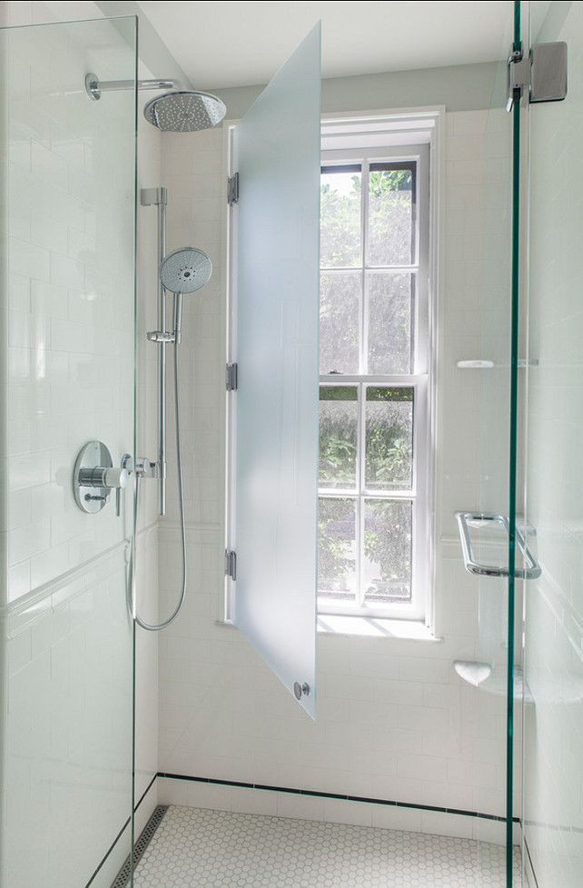 Bathroom Windows In Shower
 what a cool idea Have your window in the shower and