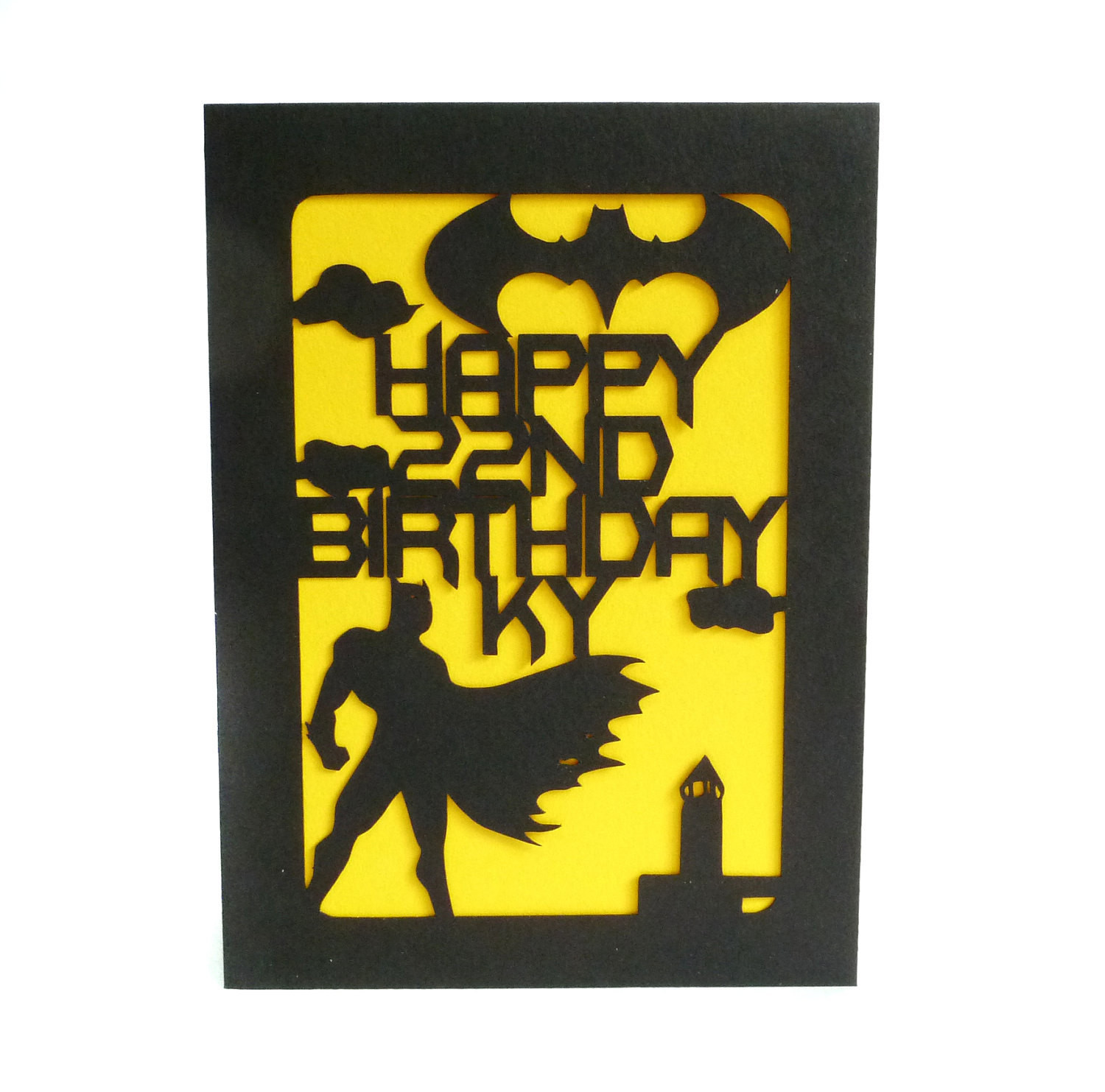 Batman Birthday Card
 Batman Custom Birthday Card