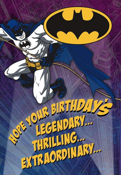 Batman Birthday Card
 Batman™ Legendary Birthday Card Greeting Cards Hallmark