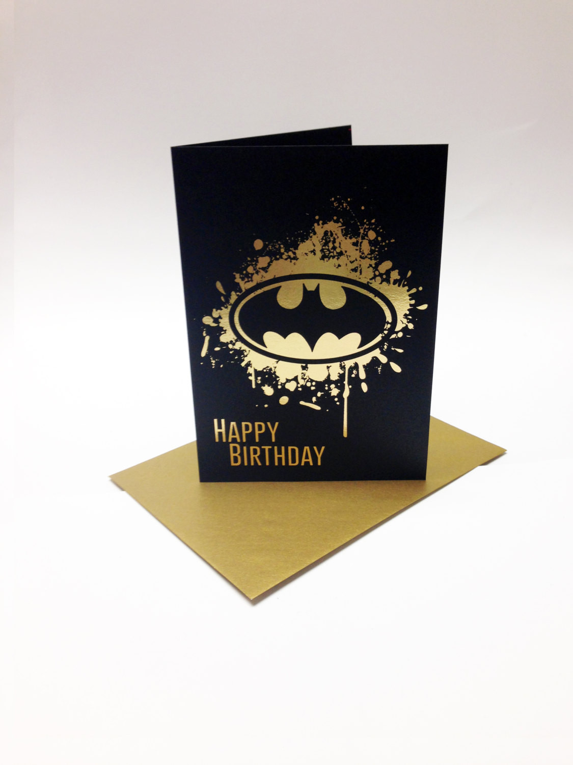 Batman Birthday Card
 Batman inspired birthday card with the bat by SuperCoolCards