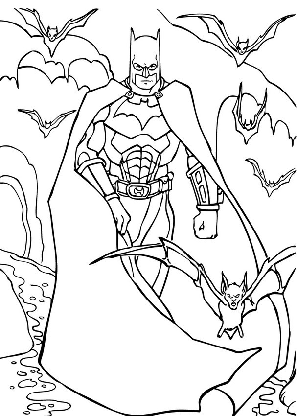 Batman Coloring Pages For Toddlers
 Batman and his armor coloring pages Hellokids