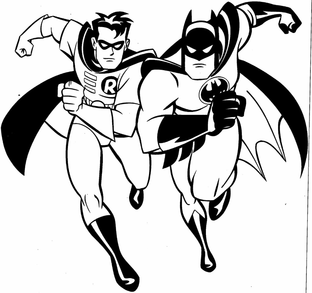 Batman Coloring Pages For Toddlers
 Free Printable Batman Coloring Pages For Kids