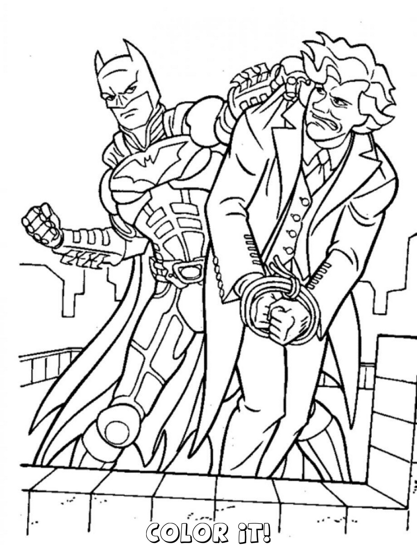 Batman Coloring Pages For Toddlers
 Super Hero coloring Batman coloring pages and