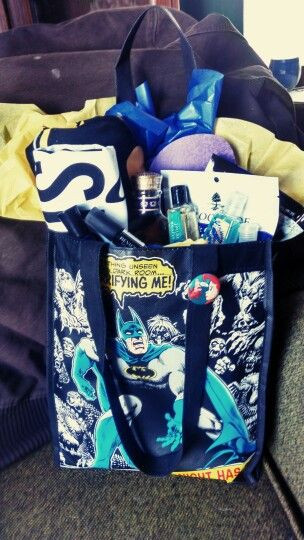 Batman Gift Ideas For Boyfriend
 Homemade adult batman t basket Created by C olivia