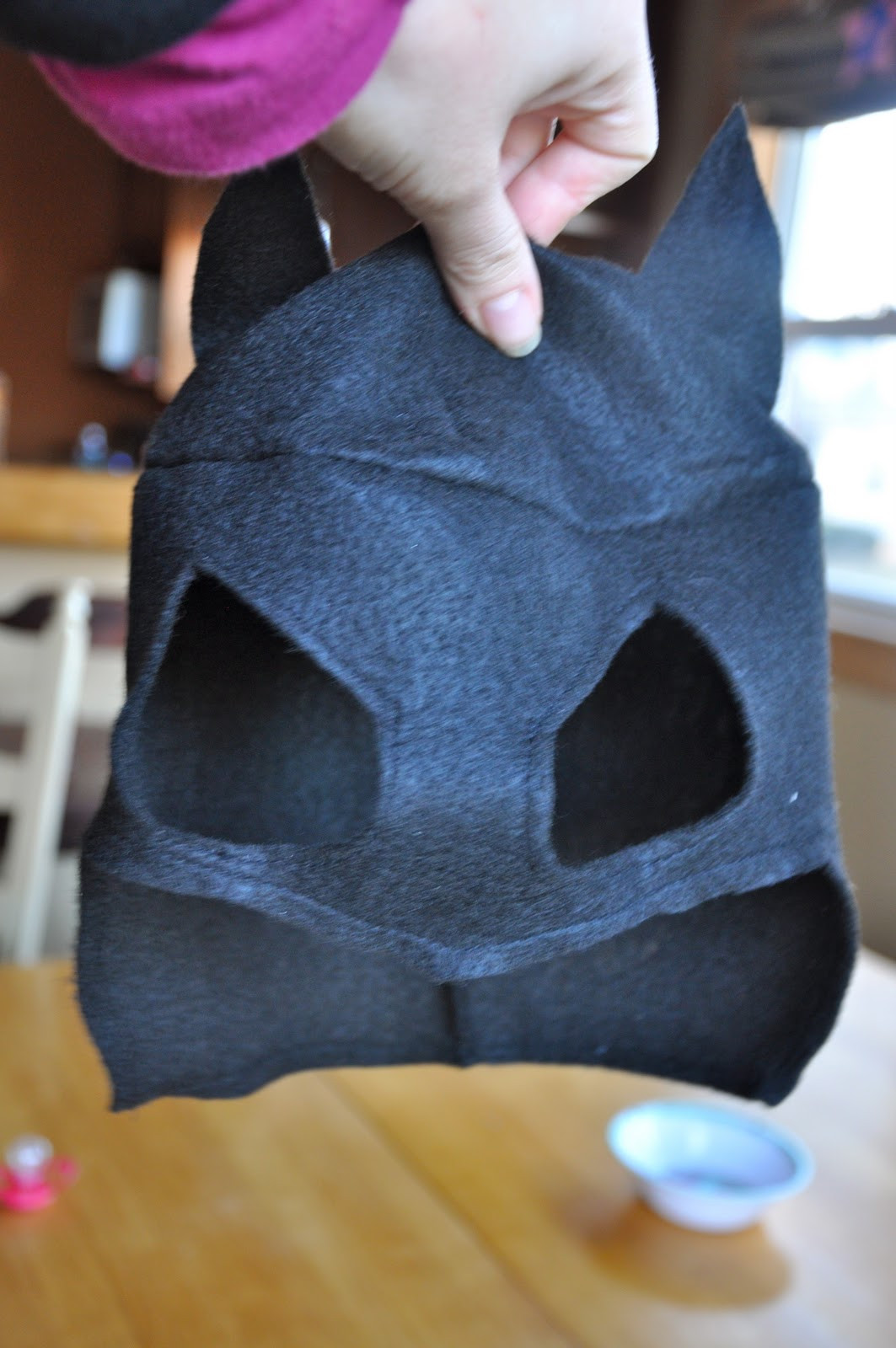 Шлем Бэтмена из ткани