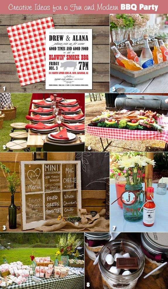 Bbq Dinner Party Ideas
 Do a backyard barbecue for your rehearsal dinner Saves