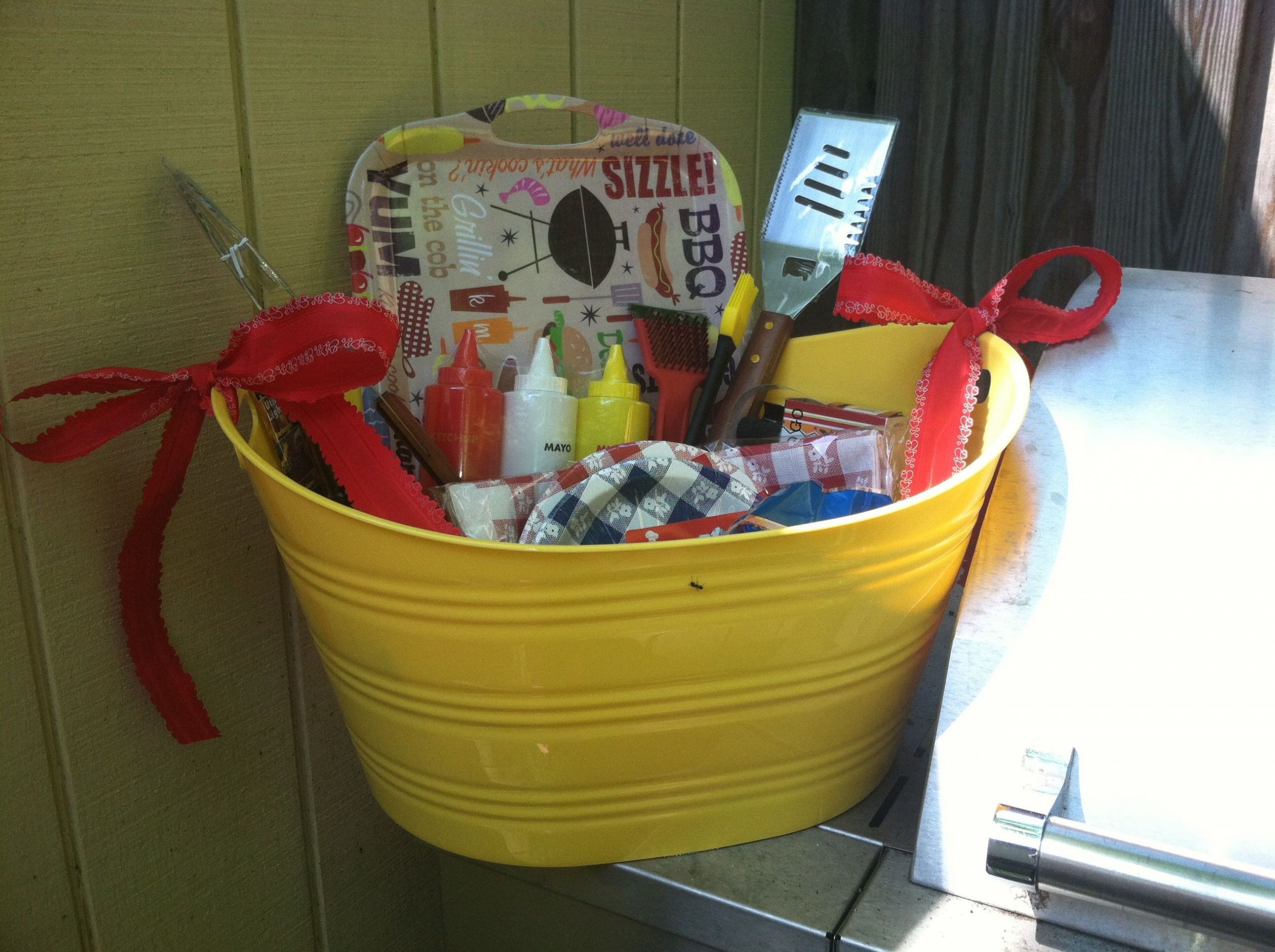 Bbq Gift Basket Ideas
 Celebrate summer with a grilling essentials basket Great