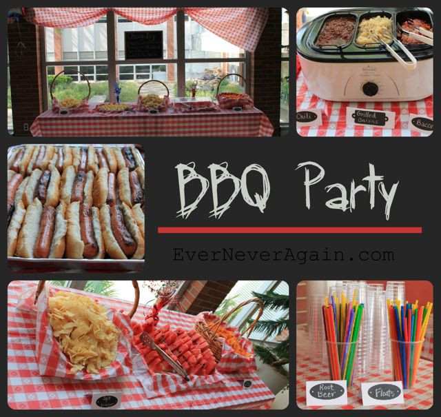 Bbq Graduation Party Ideas
 Ever Never Again BBQ Party