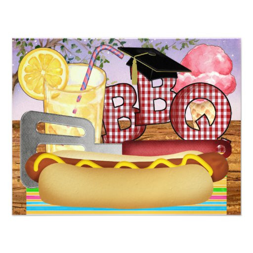 Bbq Graduation Party Ideas
 Graduation BBQ Cookout Party SRF 4 25" X 5 5