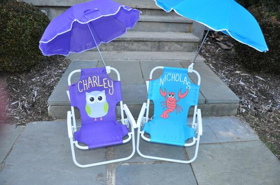 Beach Chair For Kids
 Items similar to Children s Beach Chair Personalized on Etsy