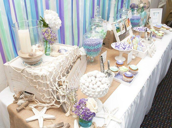 Beach Party Decorating Ideas
 Beach Themed Engagement Party Planning Ideas Decor