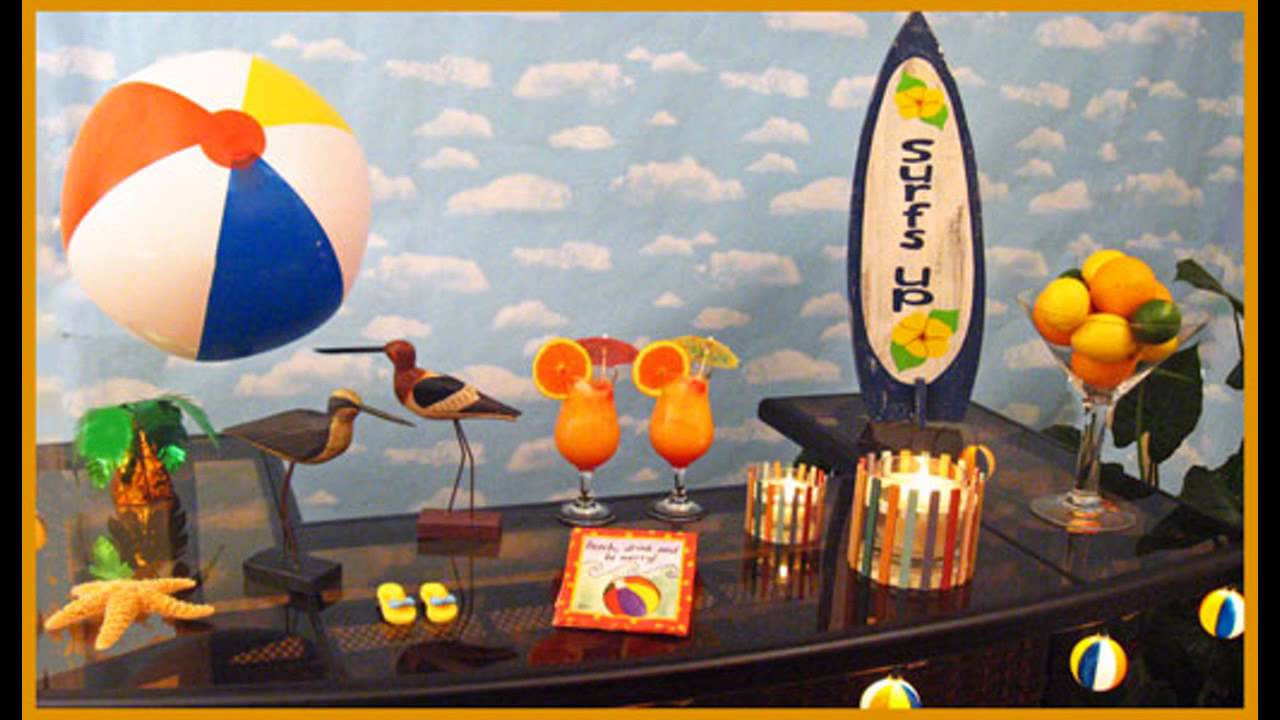 Beach Party Decorating Ideas
 Stunning Beach party decorations ideas