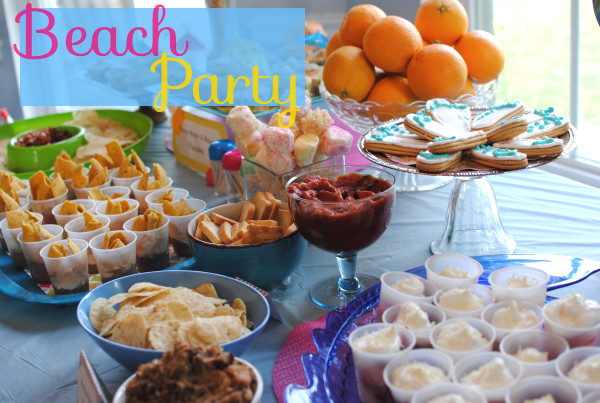 Beach Party Finger Food Ideas
 Fugal Beach Party Ideas