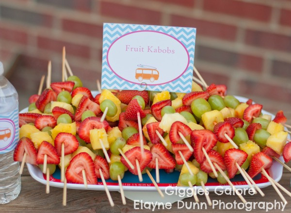 Beach Party Finger Food Ideas
 Hang “10” Retro Surf Shack Birthday Party