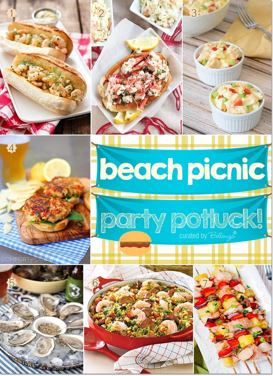 Beach Party Food Ideas For Adults
 Beach Picnic Party Ideas Must try Potluck Recipes