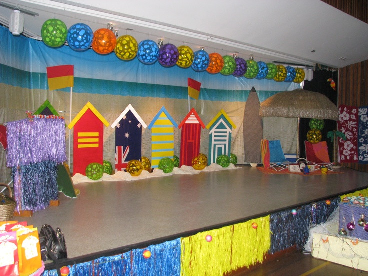 Beach Party Ideas For Preschoolers
 The stage beach theme