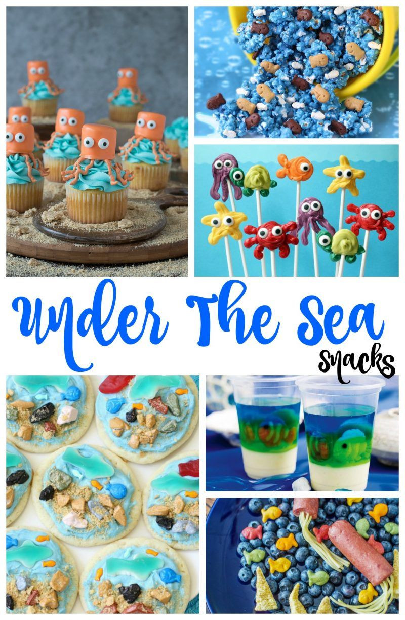 Beach Party Ideas For Toddlers
 Under the Sea Snacks Perfect Ocean Theme Party Ideas