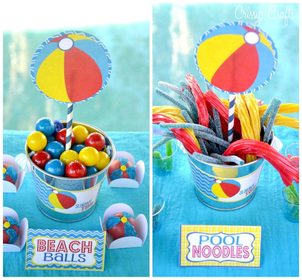 Beach Party Ideas For Toddlers
 Crissy s Crafts School s Out SPLISH SPLASH Pool Party
