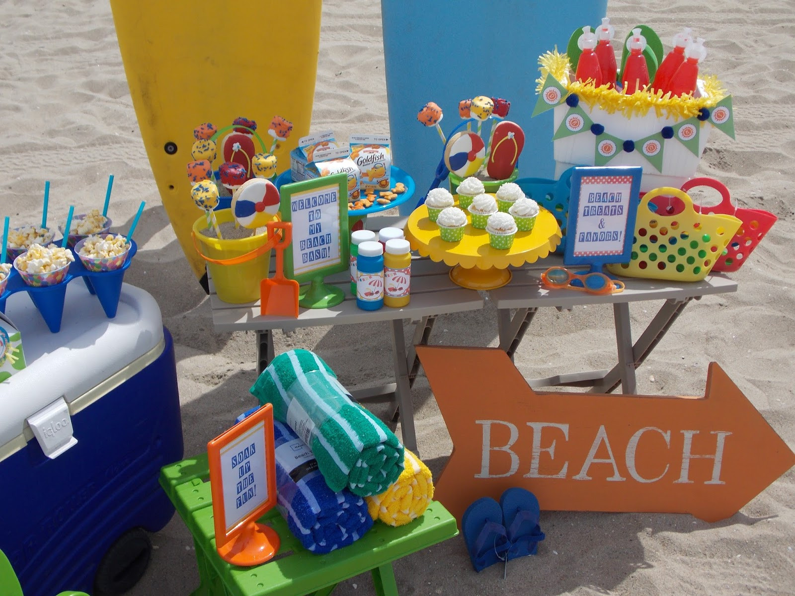 Beach Theme Party Ideas For Kids
 Toddler Friendly Beach Bash Design Dazzle
