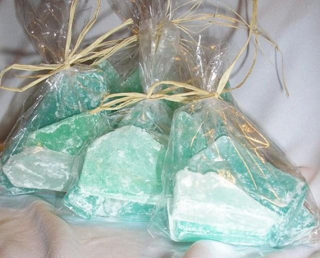 Beach Themed Wedding Favors
 Beach Favors Sea Glass Soap Ocean Scent Party Favors Beach