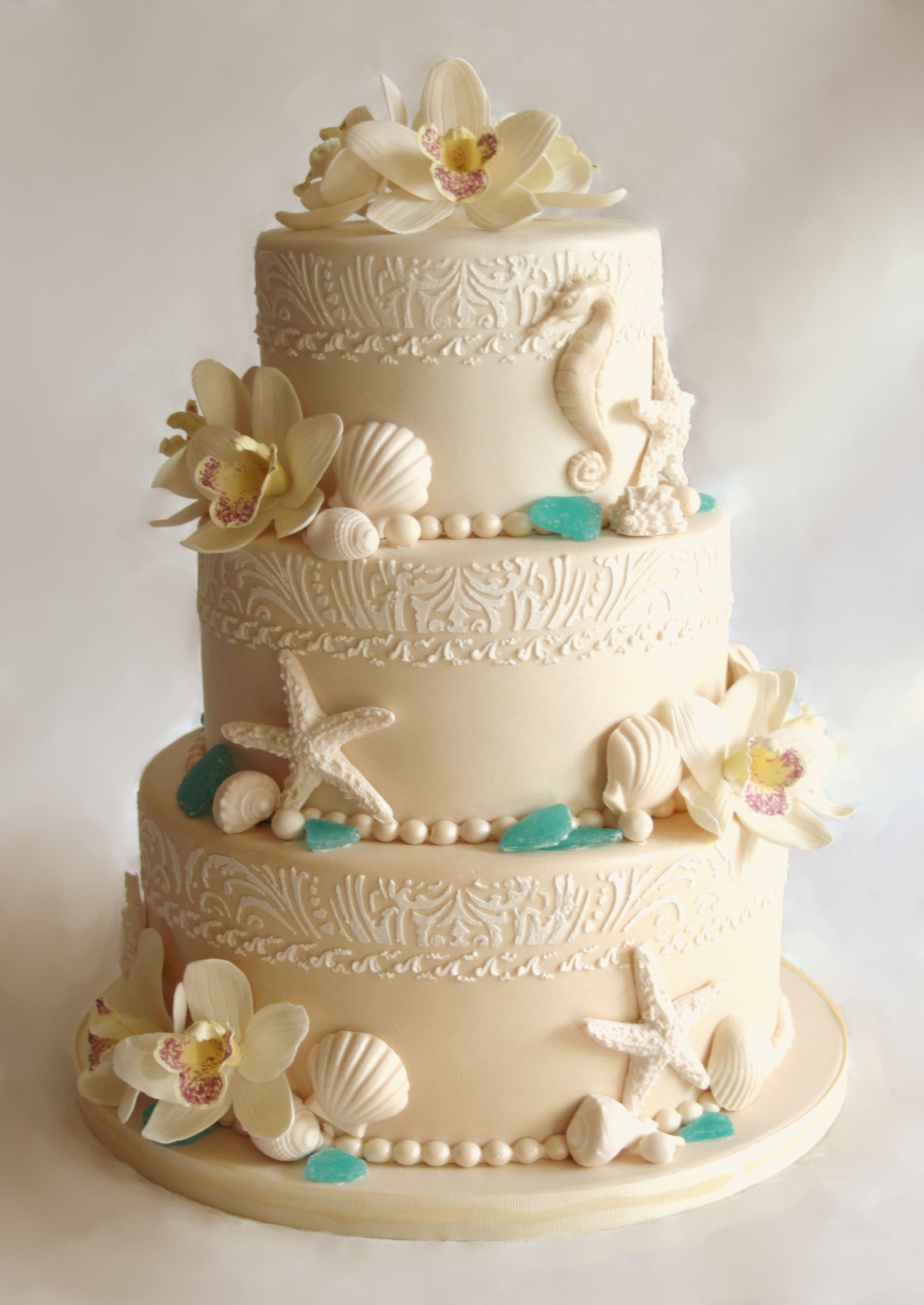 Beach Wedding Cake Ideas
 30 ULTIMATE WEDDING CAKES TO STEAL THE SHOW