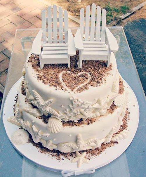 Beach Wedding Cake Ideas
 11 Spectacular Designs Beach Wedding Cake For Your Vows