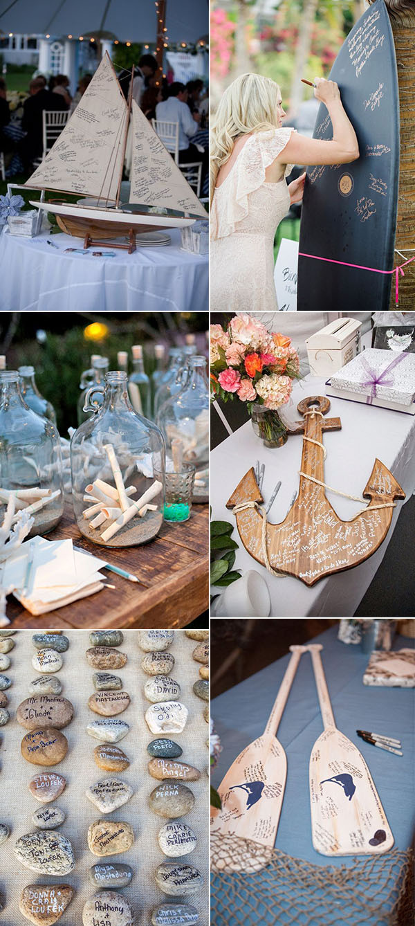 Beach Wedding Guest Books
 20 Must See Non Traditional Wedding Guest Book