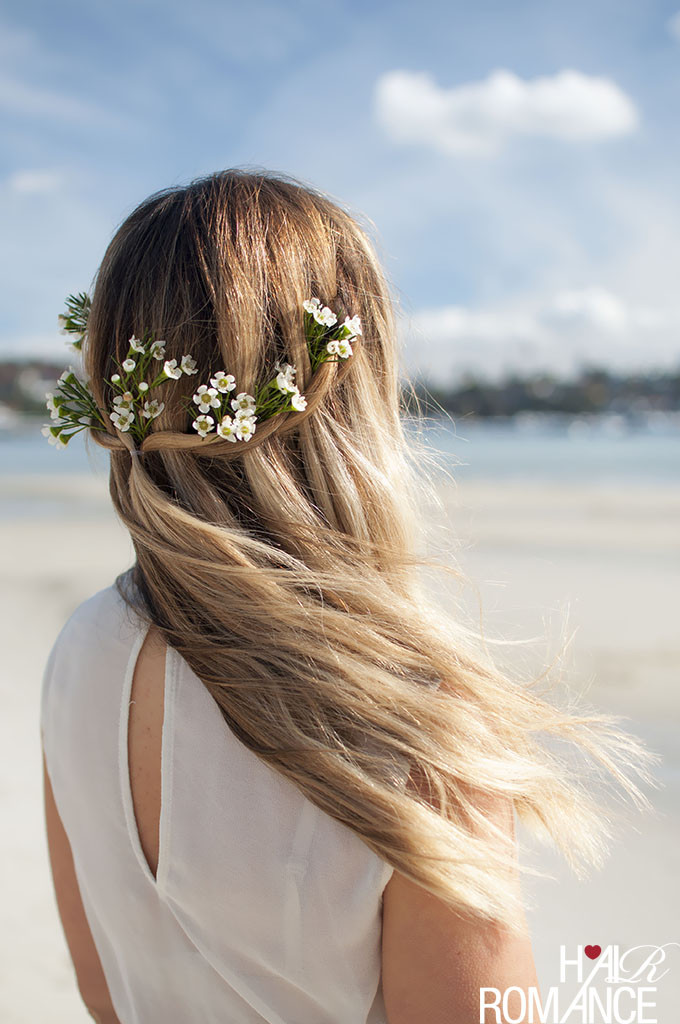 Beach Wedding Hair And Makeup
 DIY Bridal Beauty A twist on the beach bride Hair Romance