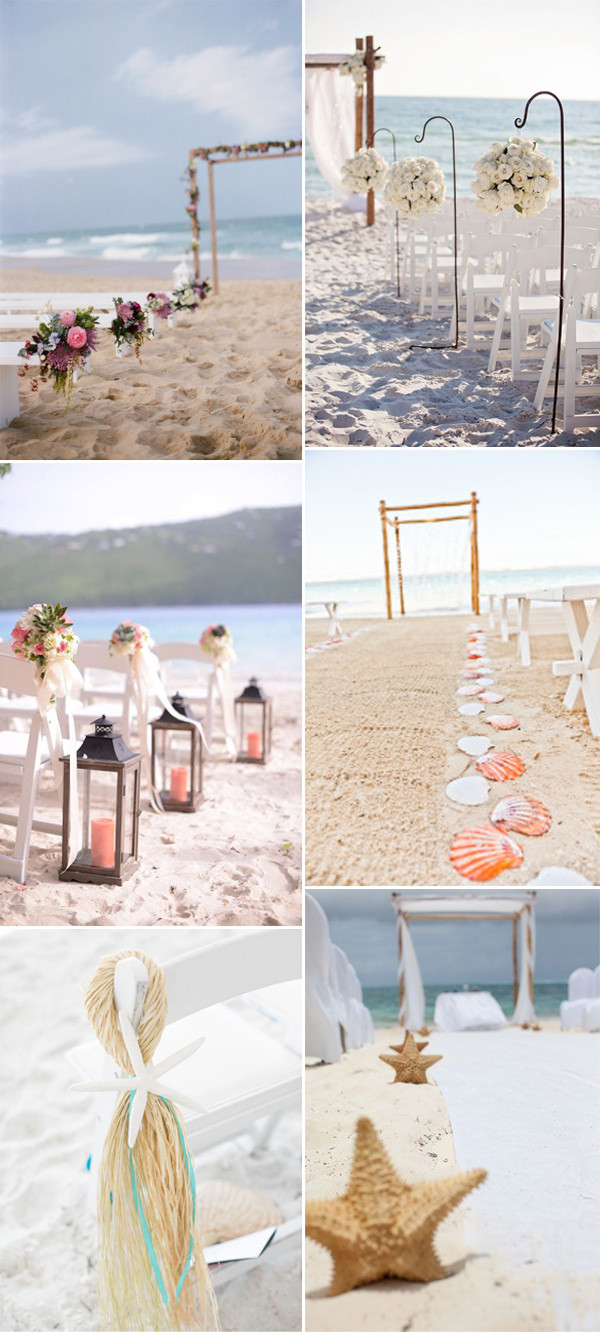 Beach Wedding Party Ideas
 40 Great Wedding Aisle Ideas For Your Big Day