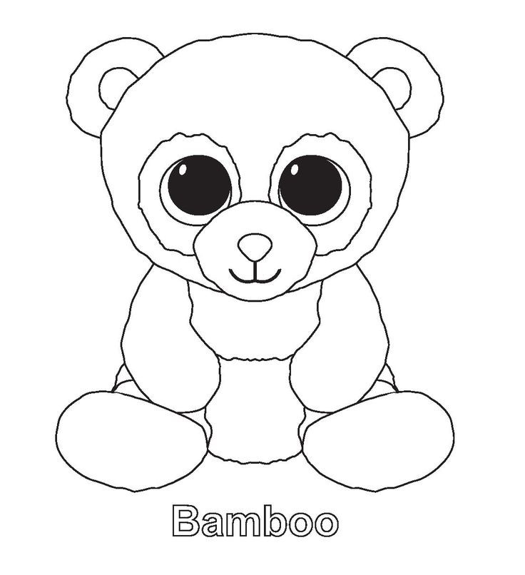 Beanie Baby Coloring Pages
 13 best Coloring in images on Pinterest