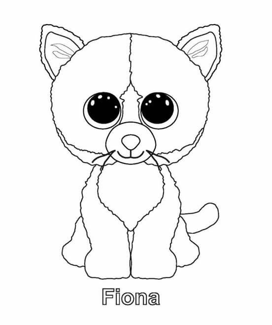 Beanie Baby Coloring Pages
 30 best ty beanie kleurplaten images on Pinterest