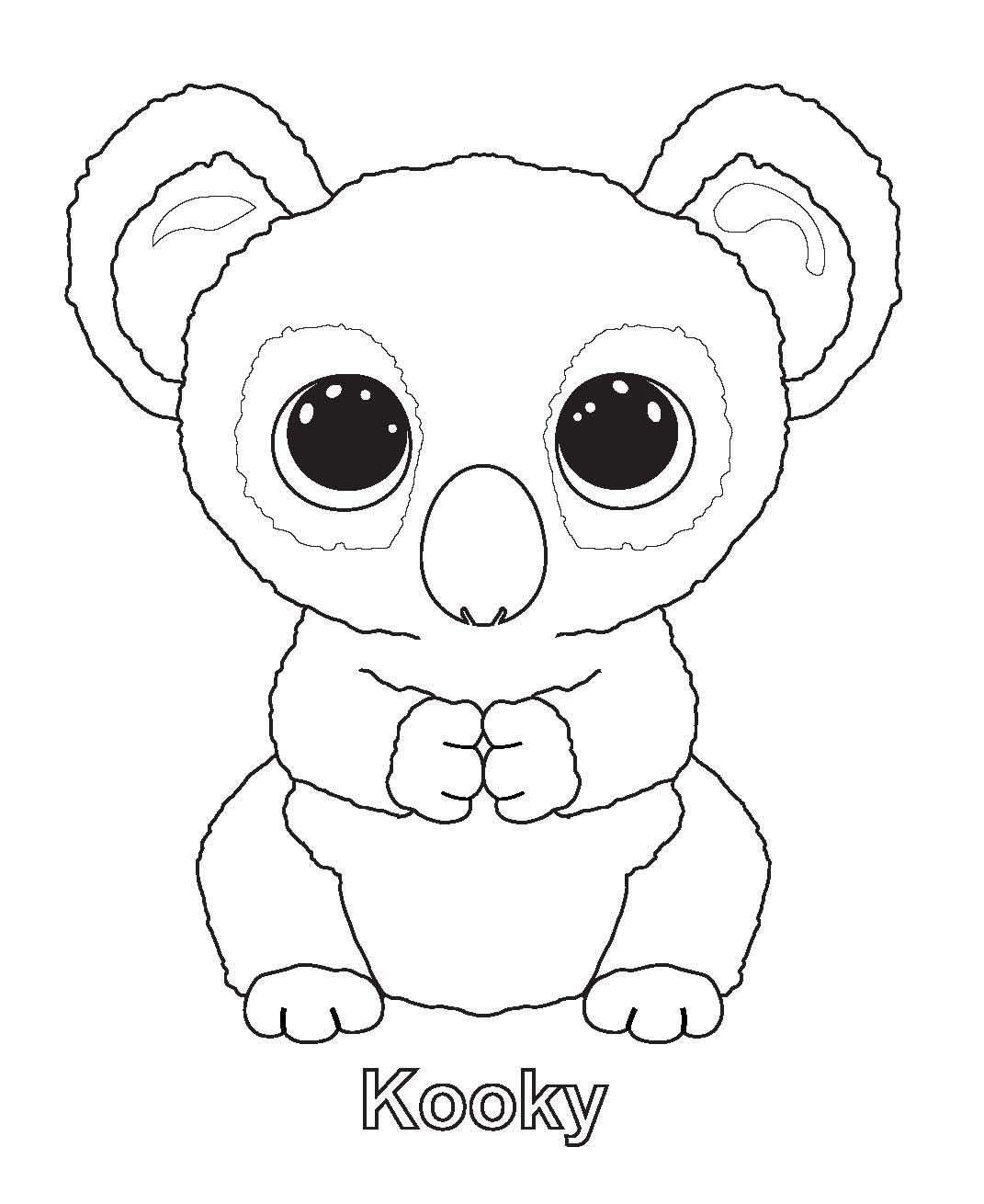 Beanie Baby Coloring Pages
 Ty beanie boo coloring pages and print for free