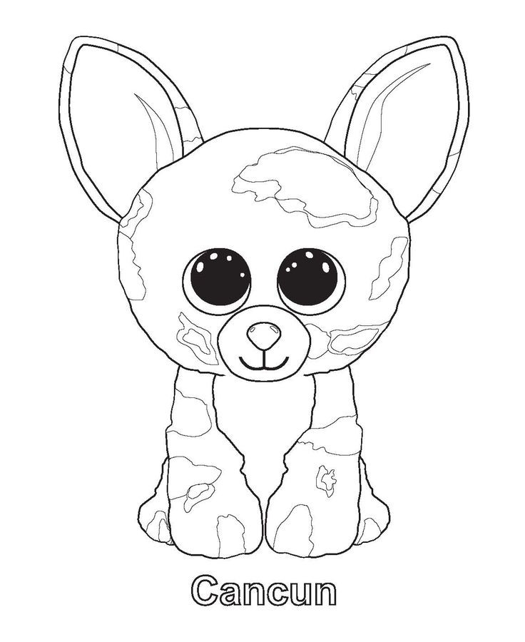 Beanie Baby Coloring Pages
 Coloring Pages Ty Beanie Babies Coloring Pages