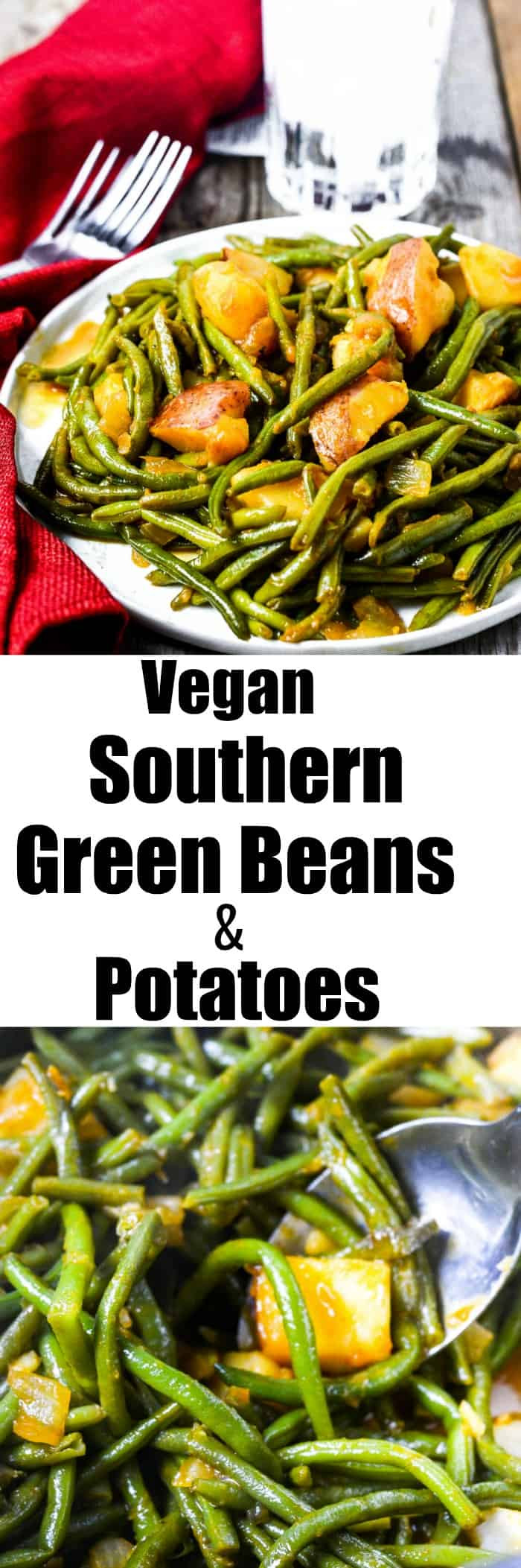 Beans Greens Potatoes
 Vegan Southern Green Beans and Potatoes Healthier Steps
