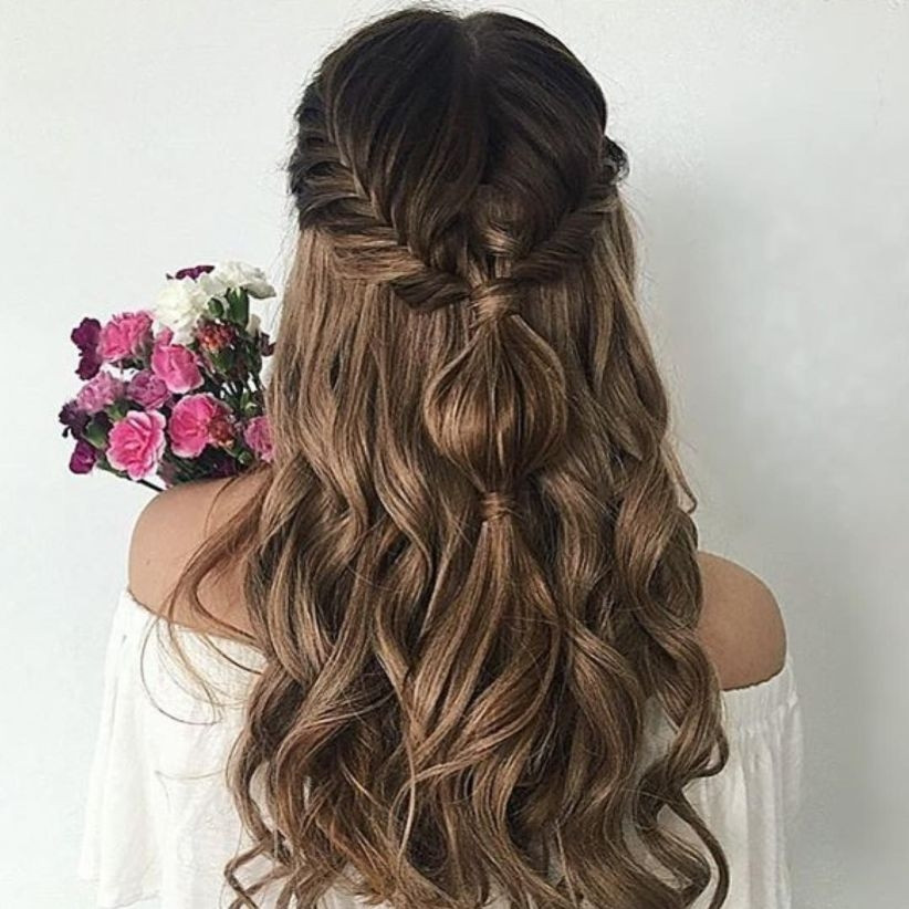 Beautiful Easy Hairstyles
 43 Beautiful Hairstyles Inspirations Ideas For Prom VIs Wed