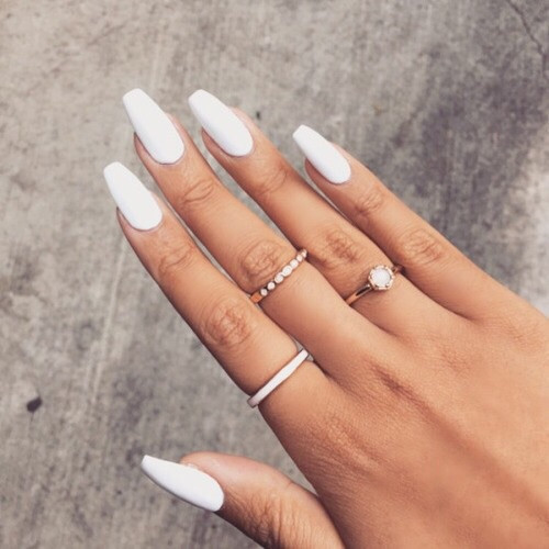 Beautiful Long Nails
 beautiful fashion long long nails nail image