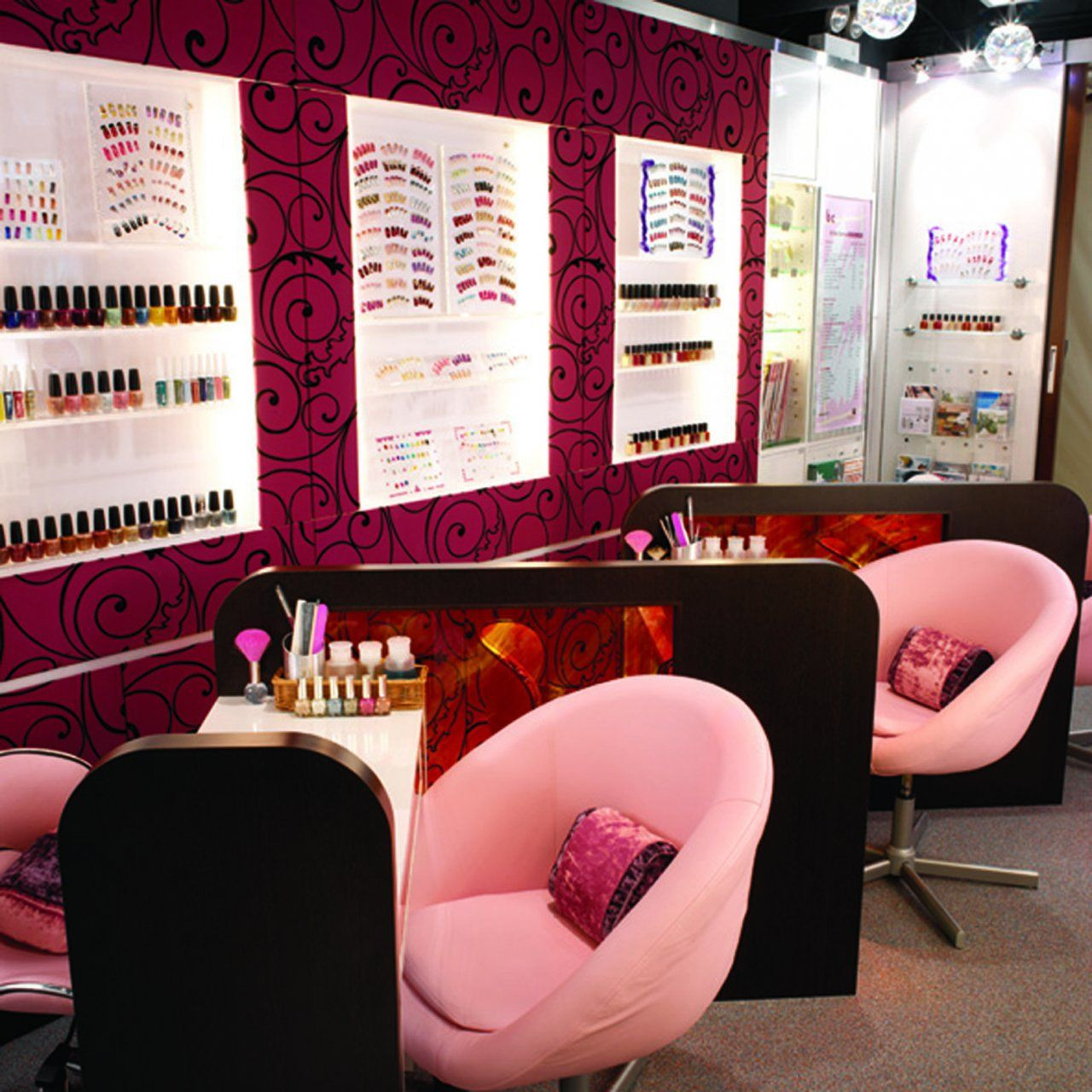 Beautiful Nails And Spa
 Nail Salon Interior Design Ideas in 2019