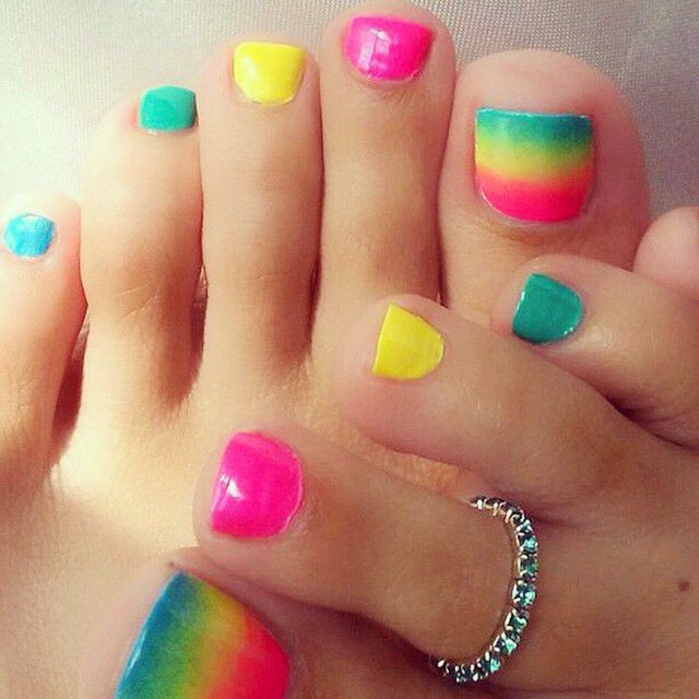 Beautiful Toe Nails
 376 best Painted Toes images on Pinterest