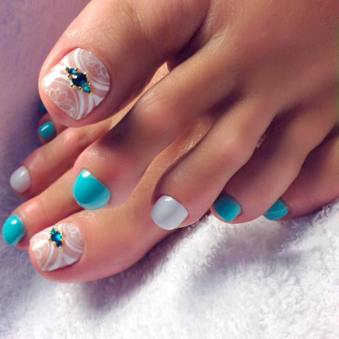 Beautiful Toe Nails
 Beautiful Nail Designs For Your Toes