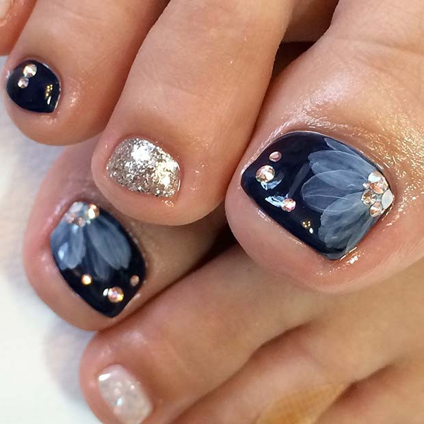 Beautiful Toe Nails
 21 Elegant Toe Nail Designs for Spring and Summer crazyforus
