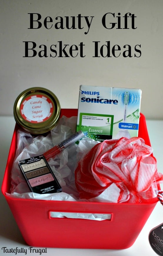 Beauty Gift Basket Ideas
 Candy Cane Sugar Scrub & More Beauty Gift Basket Ideas