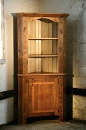 Bedroom Corner Cabinet
 Corner Cabinet With Open Top Rustic boston by