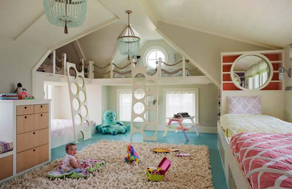Bedroom Designs For Kids Children
 21 Most Amazing Design Ideas For Four Kids Room