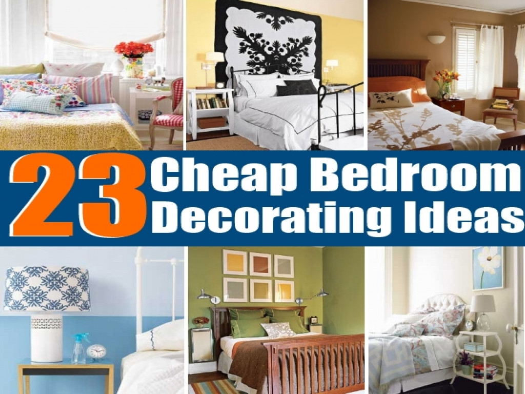 Bedroom DIY Decorating Ideas
 Cheap bedroom decorating ideas easy diy bedroom