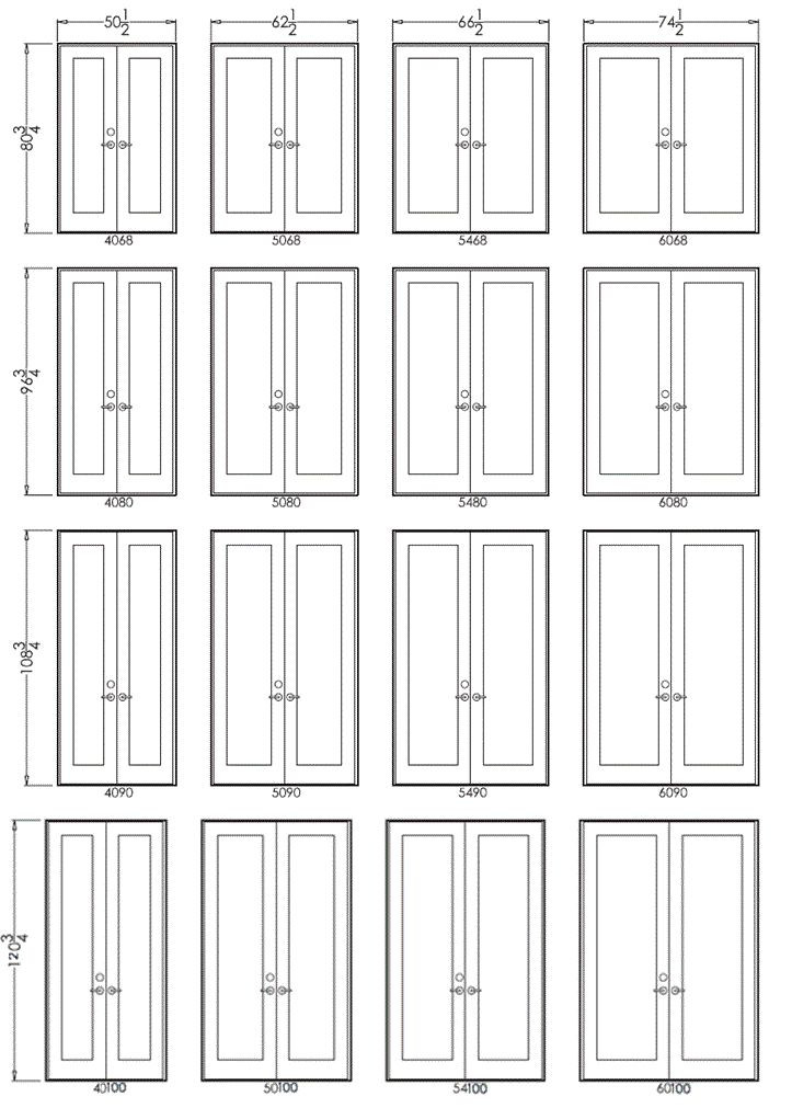Bedroom Door Dimensions
 Door proportions