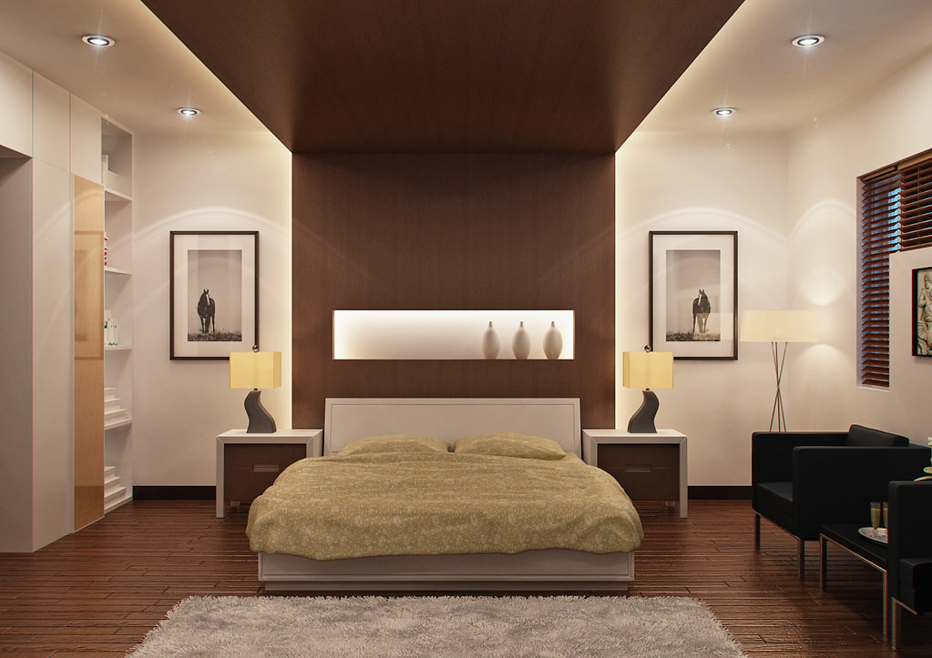 Bedroom Recessed Lighting
 bedroom Designed by Vu Dang Khoi jinkazamah